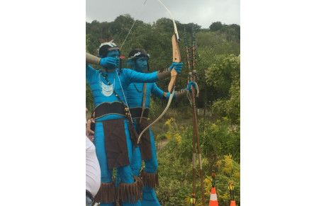Tir a l arc dimanche 1 septembre fête de la vigne 