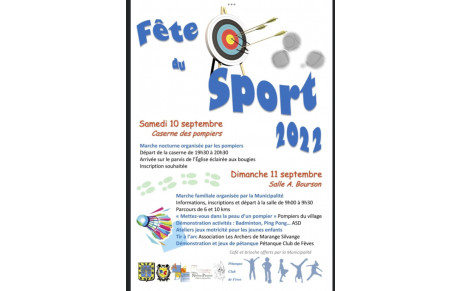 Dimanche 11 septembre 9h00/12h00 Norroy -le-Veneur